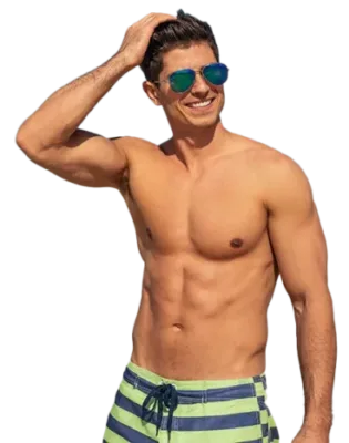 male-model man in bathing suit