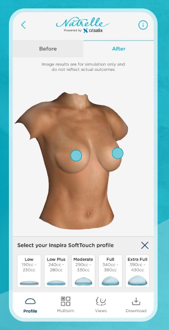 Visualize yourself with breast augmentation implants