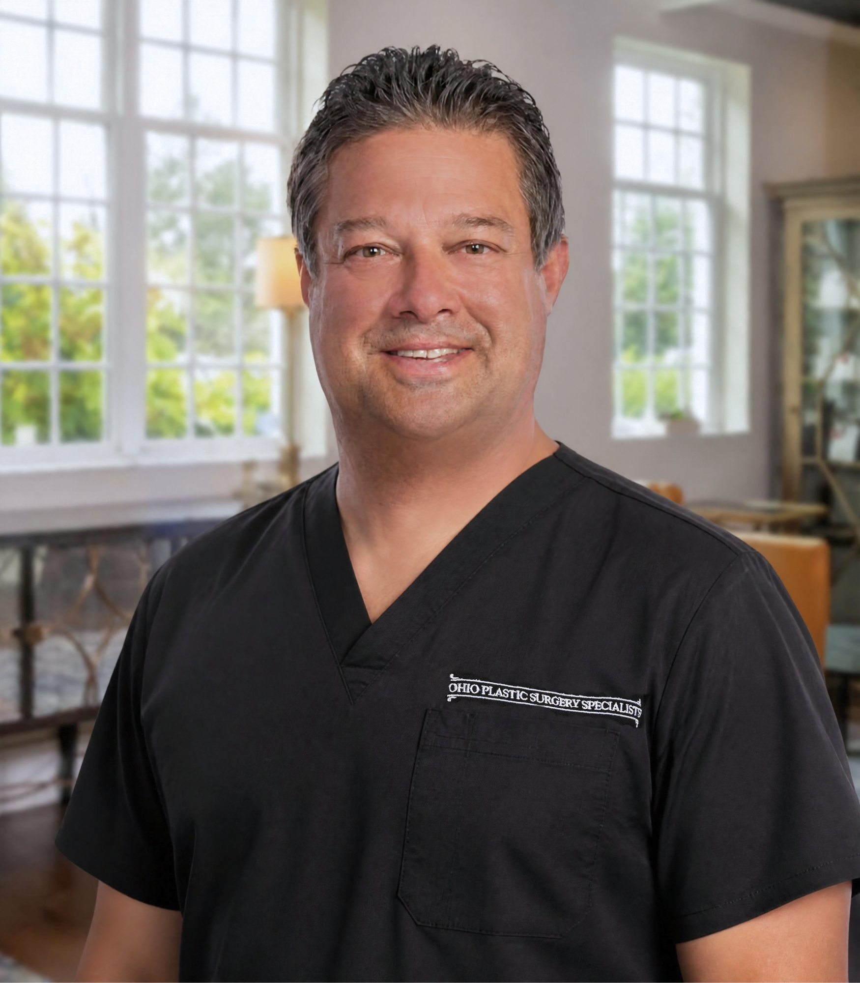 Dr. Bernacki in Scrubs Dr. Walter Bernacki Board-Certified Plastic Surgeon
