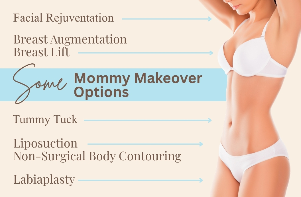 Editable Text Social Graphic Transformational Mommy Makeover with Dr. Bernacki